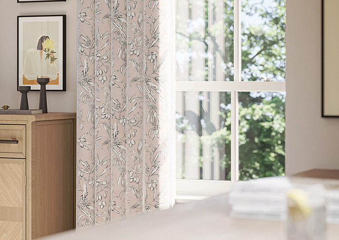 Aviary Velvet, Serenity - Made to Measure Curtain - Image 5